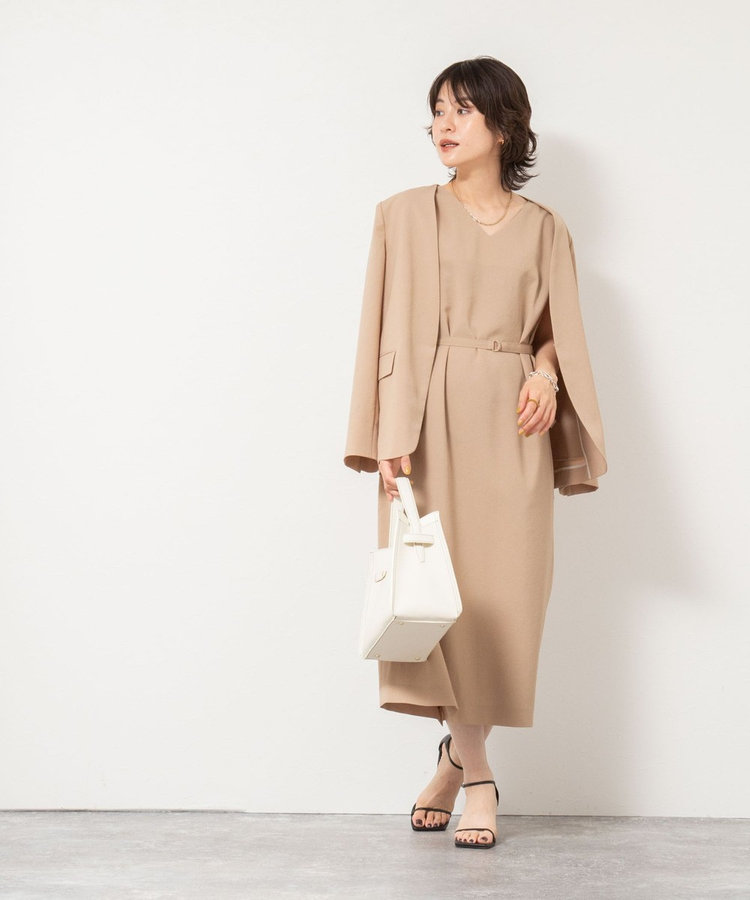 会員限定 BLACK FRIDAY対象］ウォッシャブルエコボイルノーカラー