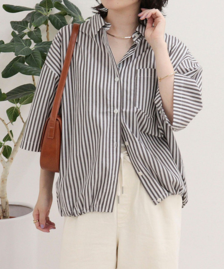 ［WEB限定 SPECIAL SALE！］【人気につき半袖Ver.で再登場】汗染み軽減加工COTTON半袖シャツブルゾン