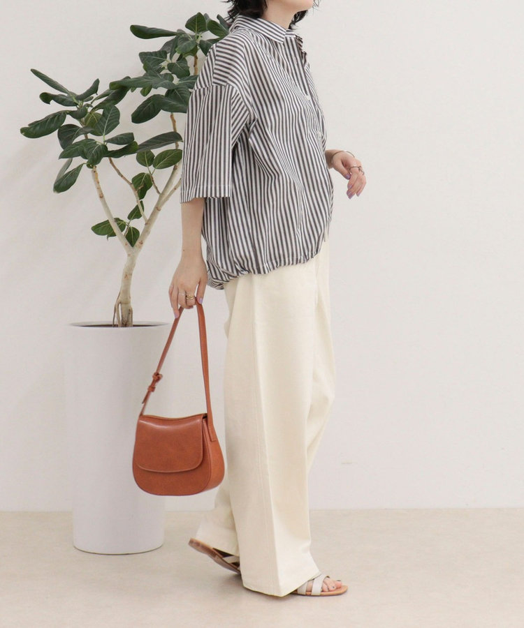 ［WEB限定 SPECIAL SALE！］【人気につき半袖Ver.で再登場】汗染み軽減加工COTTON半袖シャツブルゾン