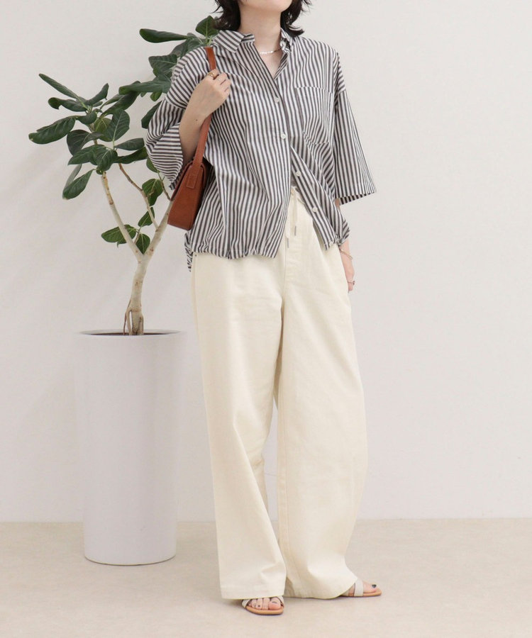 ［WEB限定 SPECIAL SALE！］【人気につき半袖Ver.で再登場】汗染み軽減加工COTTON半袖シャツブルゾン