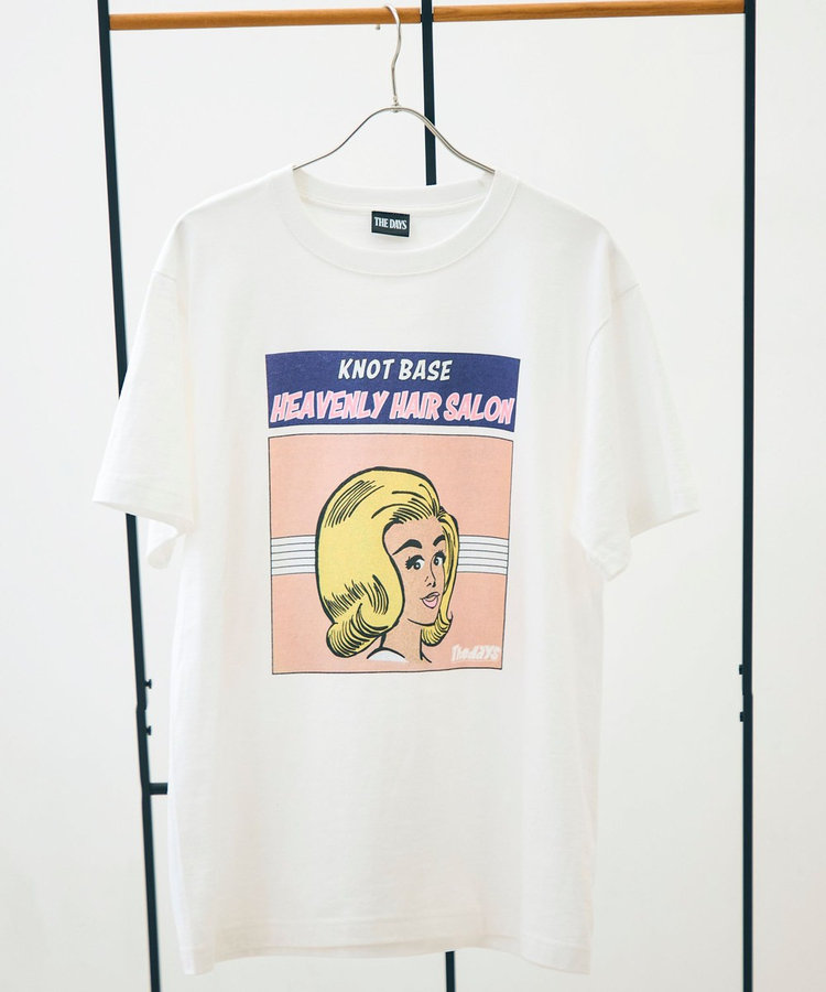 【THE DAYS/ザ デイ】CLASSIC HAIR TEE クラシックヘアTシャツ