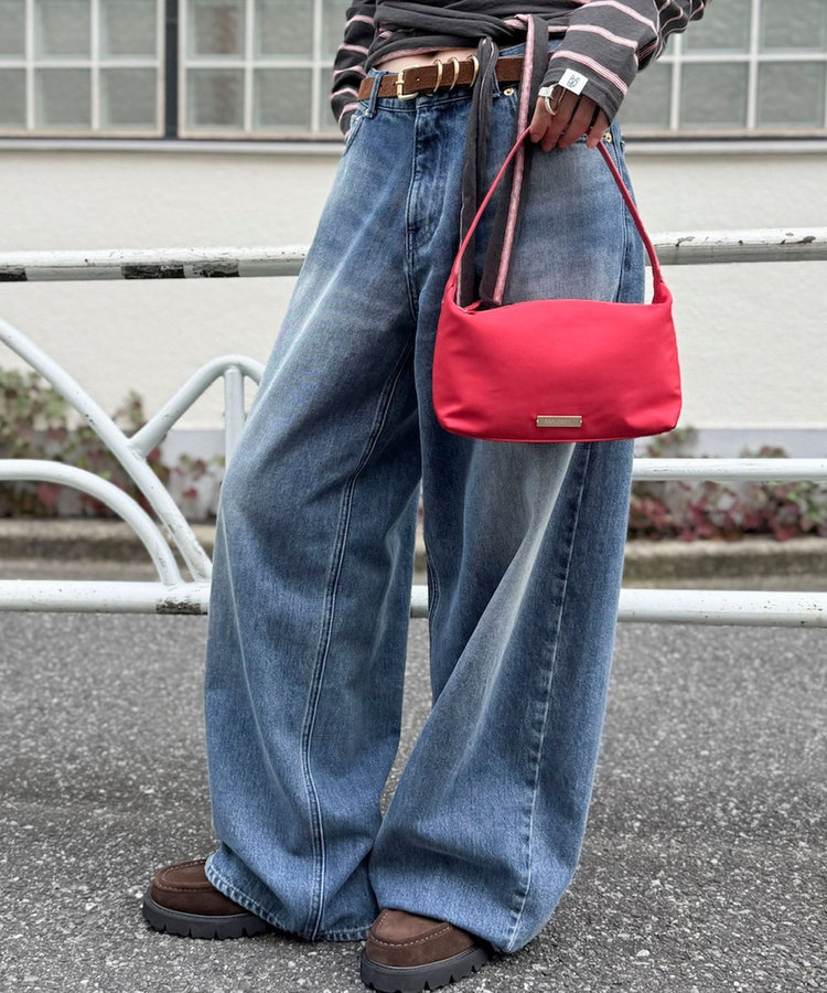 《4サイズ展開》【RM denim】ルーズワイドデニム