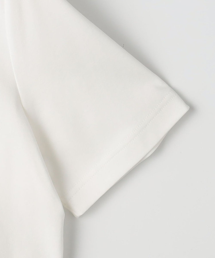 ［WEB限定 SPECIAL SALE！］《撥水/汗染み軽減》ショート丈ロゴTシャツ