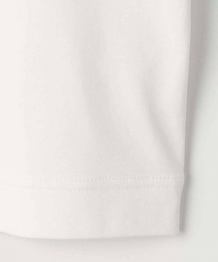 ［WEB限定 SPECIAL SALE！］《撥水/汗染み軽減》ショート丈ロゴTシャツ