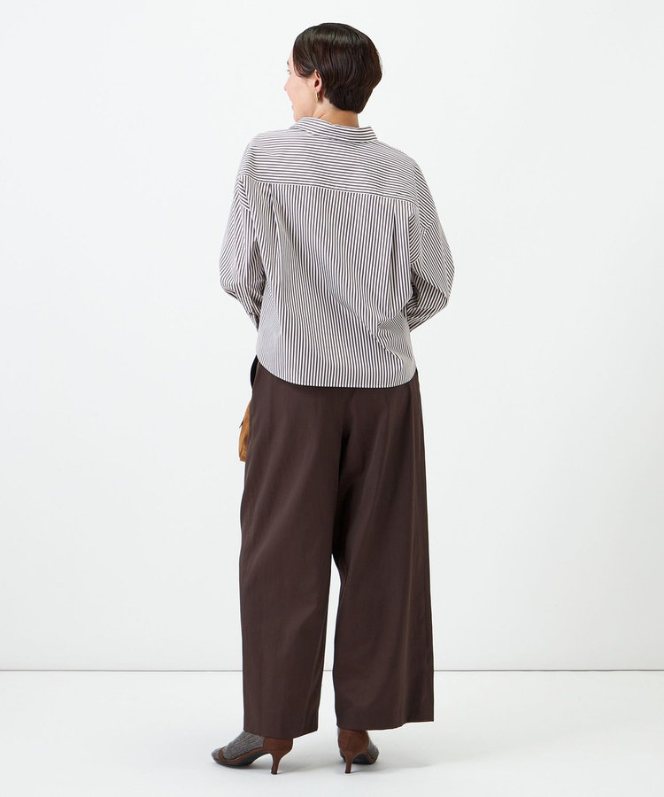 【一部WEB限定サイズ】ウォッシャブルロビンソンツイルデザインパンツ