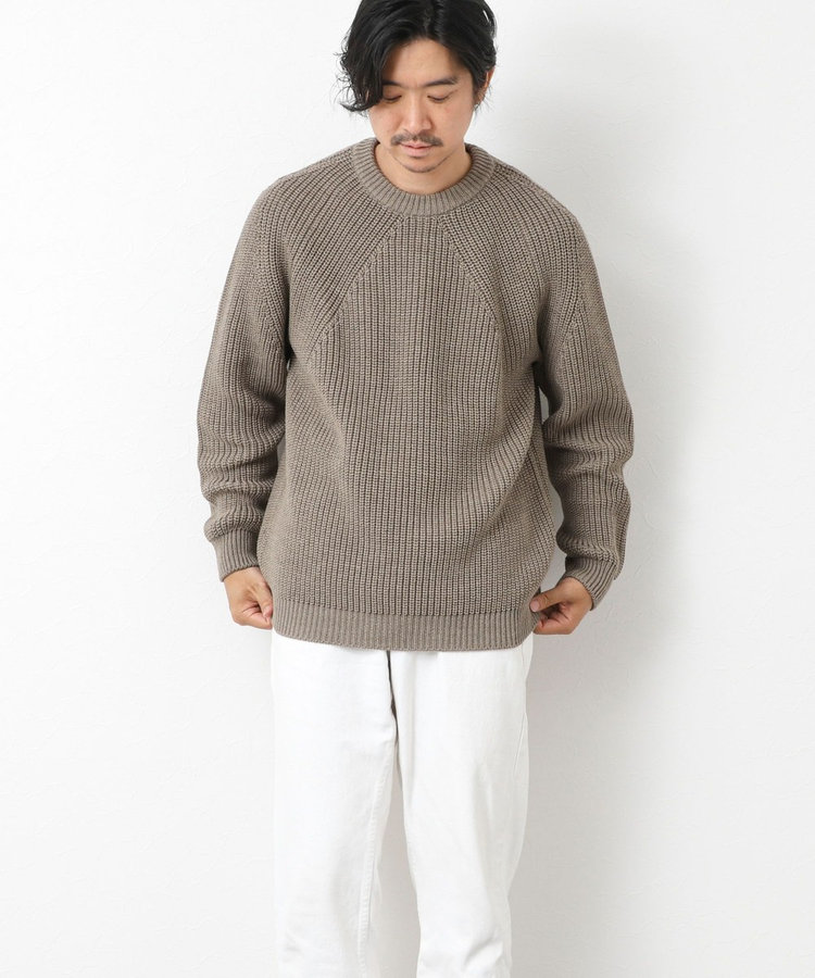 BATONER/バトナー】SIGNATURE CREW NECK シグネチャー クルーネック