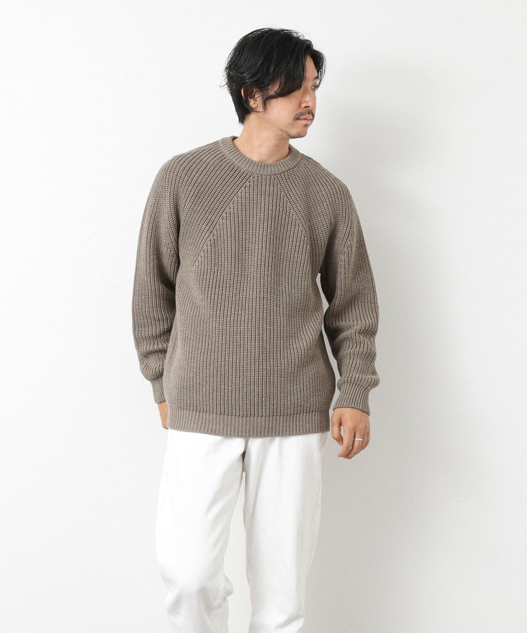 BATONER/バトナー】SIGNATURE CREW NECK シグネチャー クルーネック
