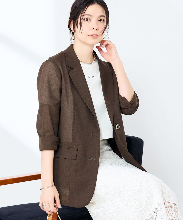 ［WEB限定 SPECIAL SALE！］《撥水/汗染み軽減》ショート丈ロゴTシャツ