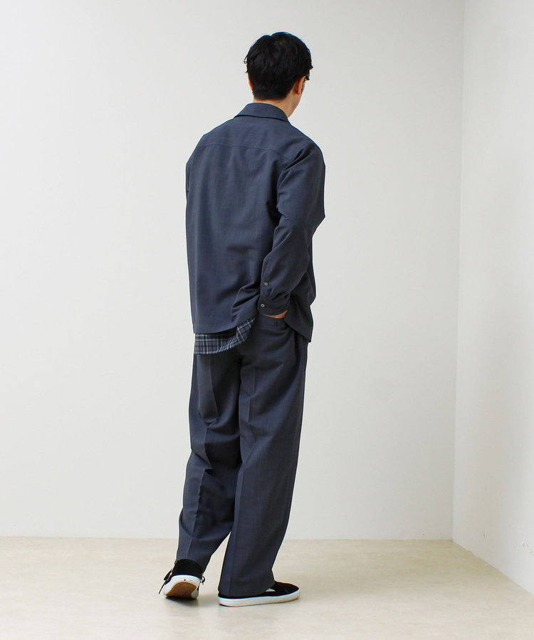 【セットアップ着用可能】ドライポリワイドパンツ