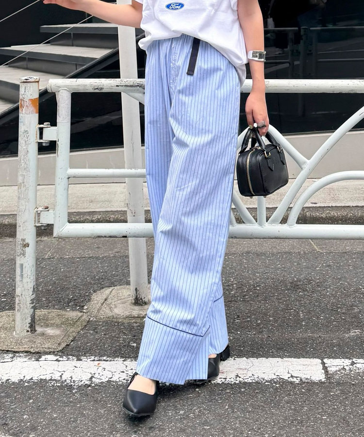 ストライプパジャマパンツ