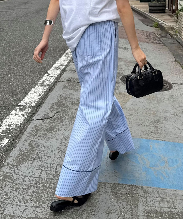 ストライプパジャマパンツ