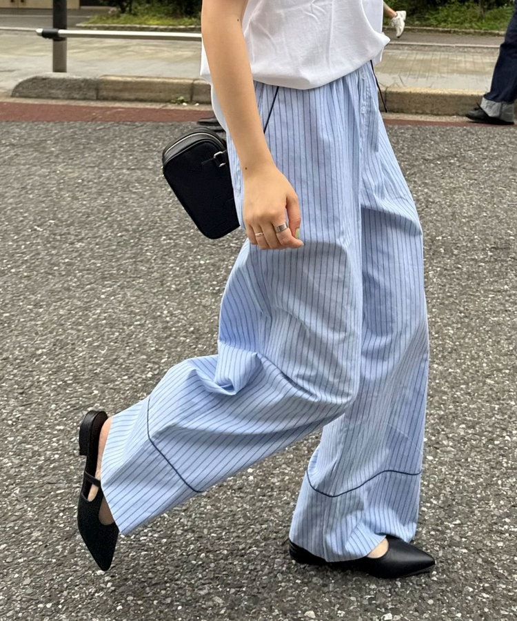 ストライプパジャマパンツ