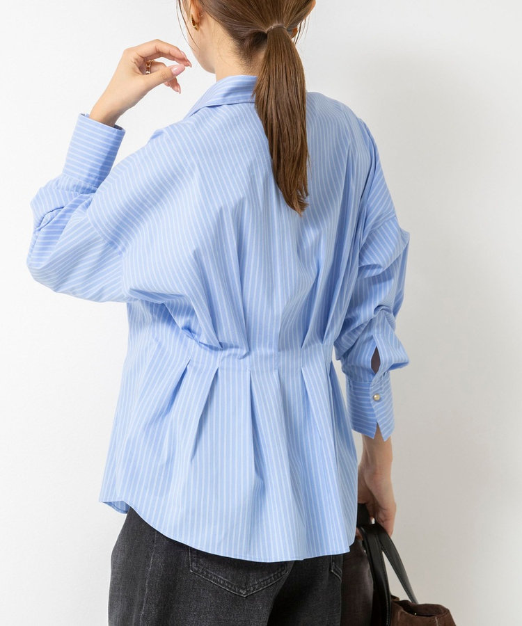 【WEB＆一部店舗限定カラー】ストレッチタフタスキッパータックシャツ