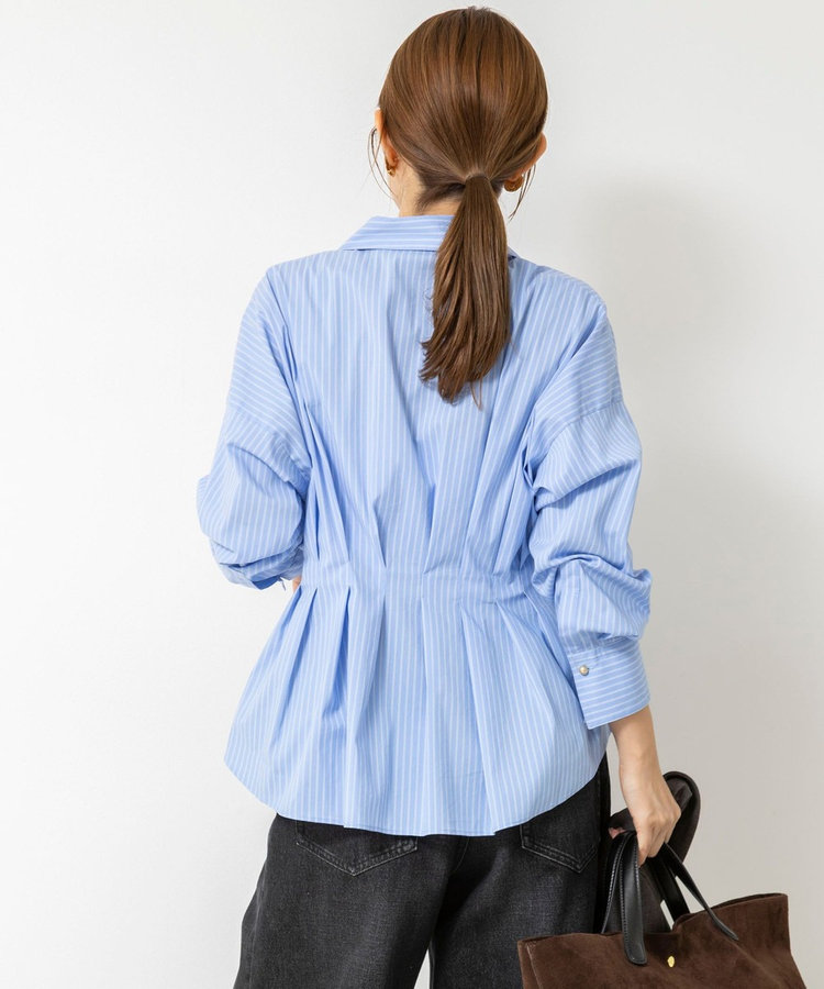 【WEB＆一部店舗限定カラー】ストレッチタフタスキッパータックシャツ