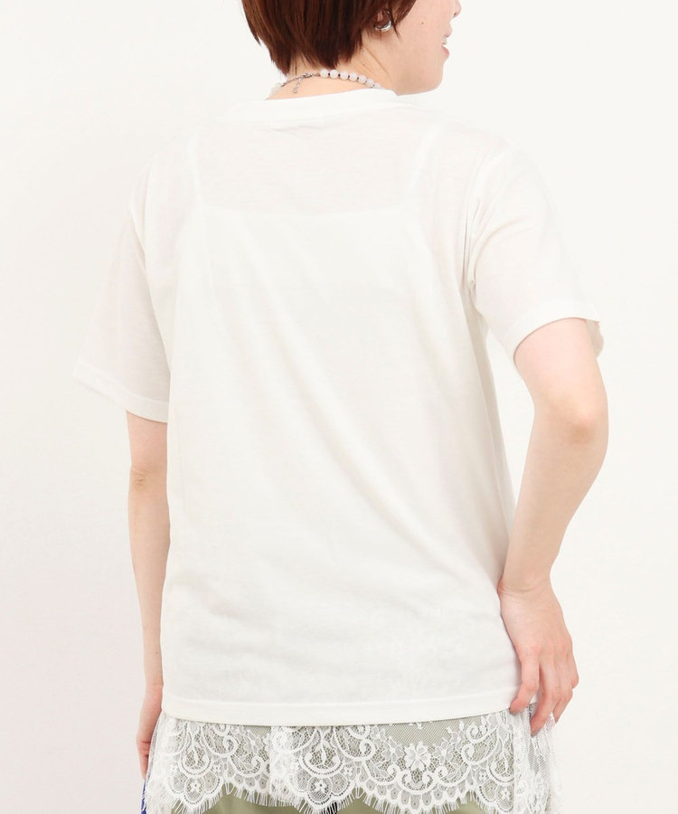 ヒョウ柄ロゴTee