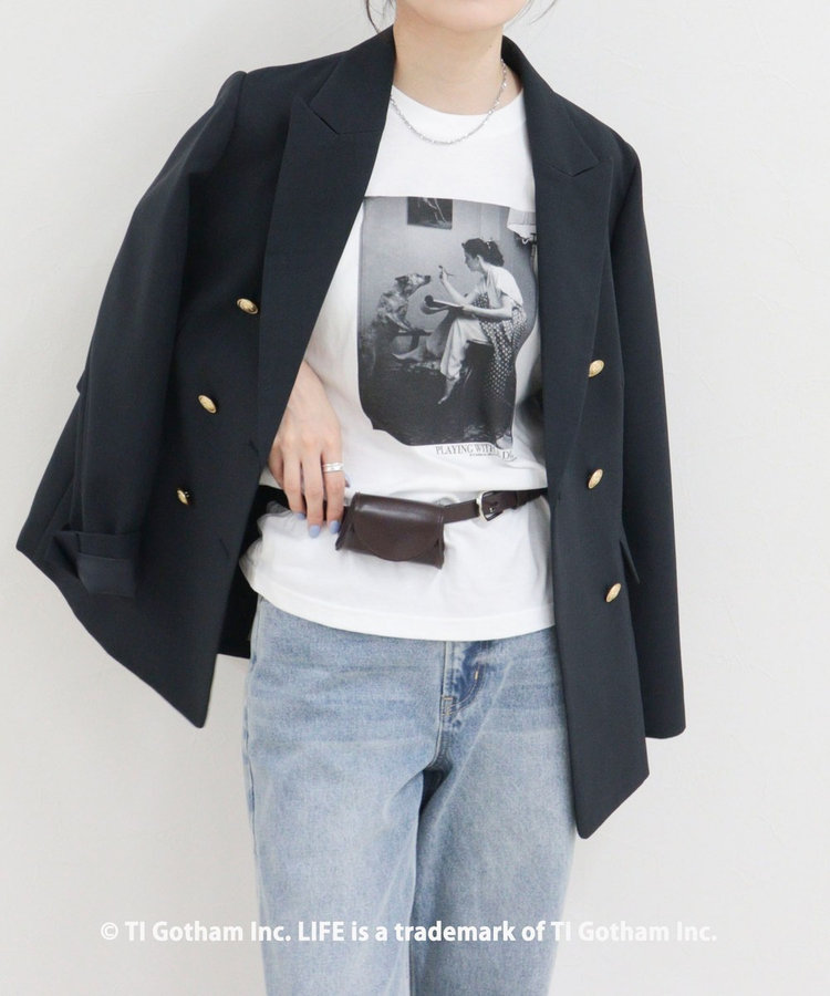 【定番人気をアップデート】ダブルブレストジャケット
