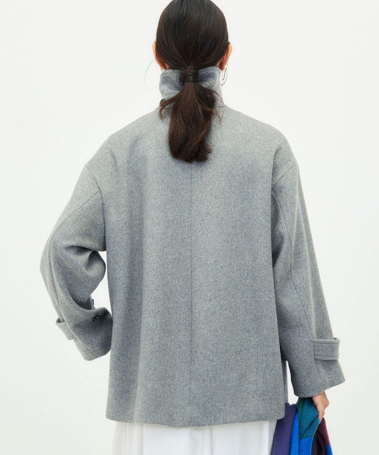 【一部WEB限カラー】ウールカシミヤダブルブレストコート