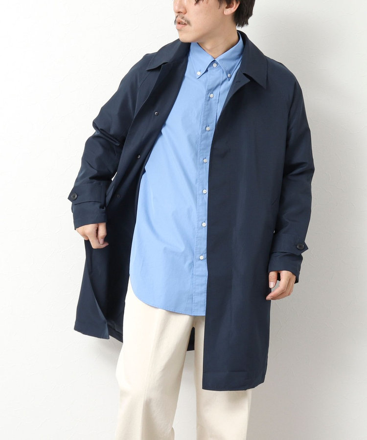 604 新品 NOUMI ノウミ 日本製 ちぎる ツィード ステンカラー