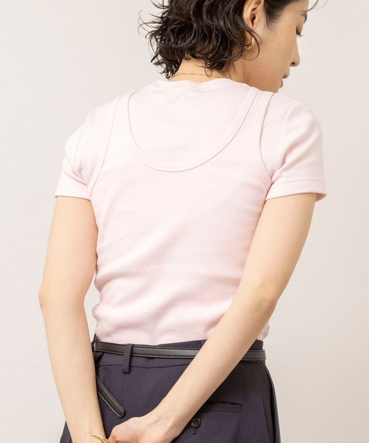 ［WEB限定 SPECIAL SALE！］【MAQWEL/マクウェル】ウォッシャブルCOTTON RIB タンクトップ