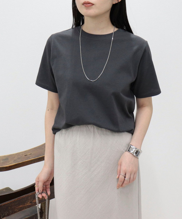 汗ジミ軽減天竺BasicTシャツ