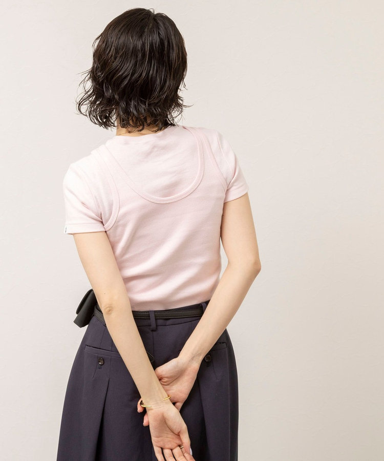 ［WEB限定 SPECIAL SALE！］【MAQWEL/マクウェル】ウォッシャブルCOTTON RIB タンクトップ