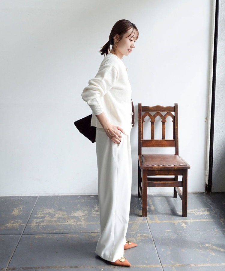 【TORRAZZO DONNA】【林(mayumi_nol)別注】別注ビジューカーディガン