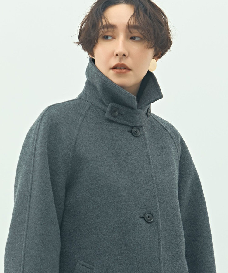 ステンカラー2WAYハーフコート（5-0030-6-08-003）｜NOLLEY'S sophi