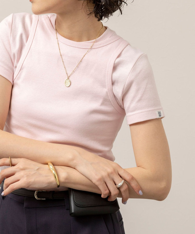 ［WEB限定 SPECIAL SALE！］【MAQWEL/マクウェル】ウォッシャブルCOTTON RIB タンクトップ