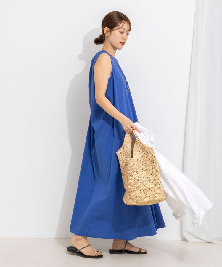 【WEB限定】ウォッシャブルバックツイストドレス