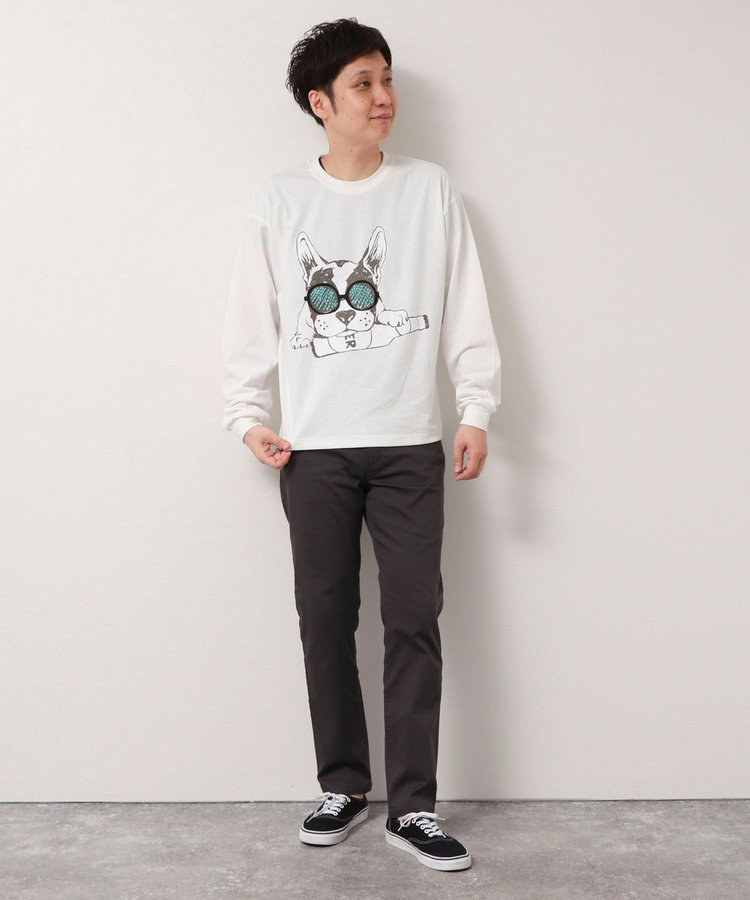 オープンエンド天竺 フレブル ロングスリーブ Tee