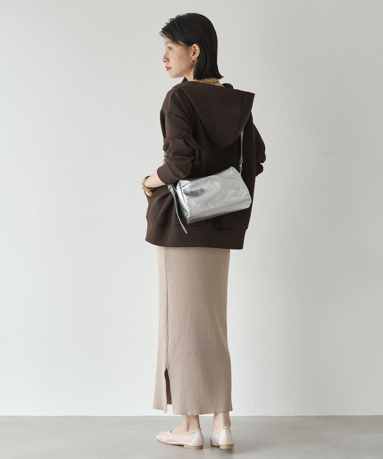 レザースクエアショルダーバッグ(CE-1575)（RUZ1052122A0002）｜russet