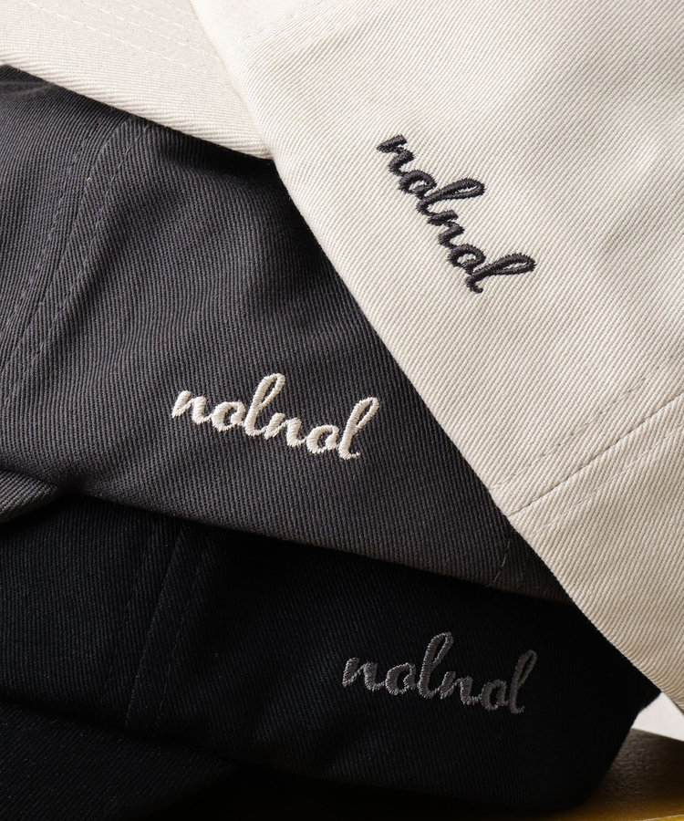 【nolnol/ノルノル】コットンツイルキャップ