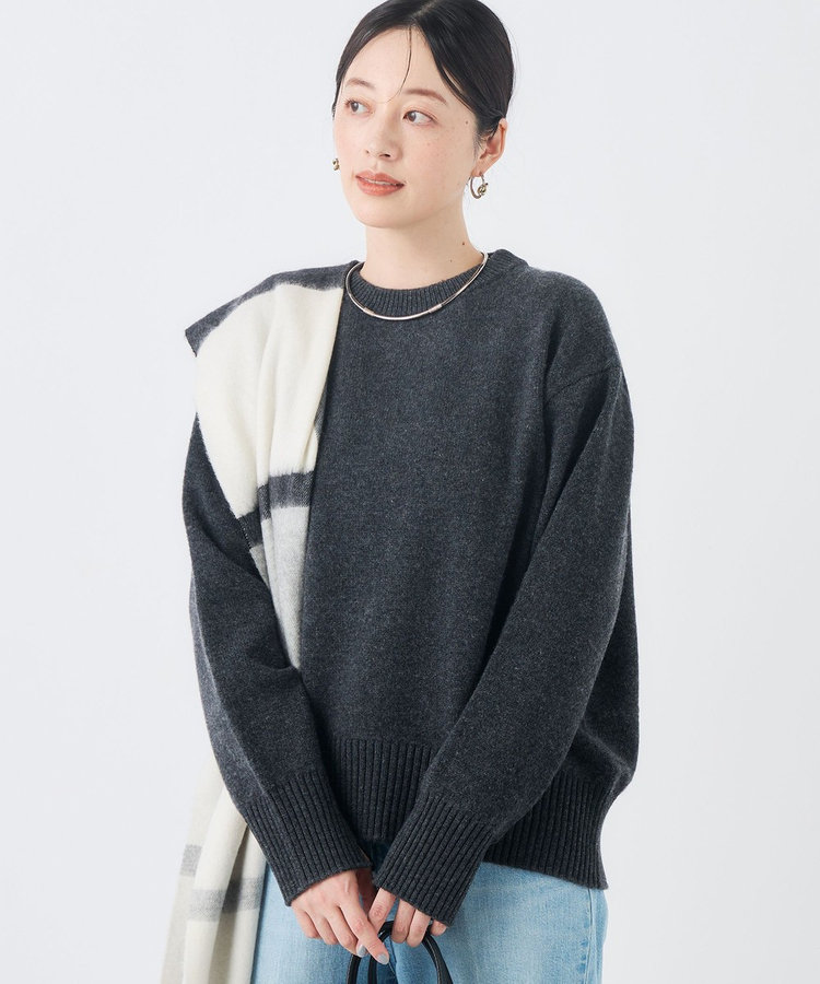 【WEB＆店舗限定カラーあり】MUSICクルーネックプルオーバー