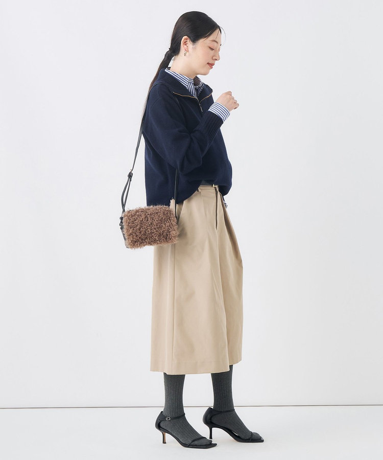 MUSICジップアップ2WAYプルオーバー
