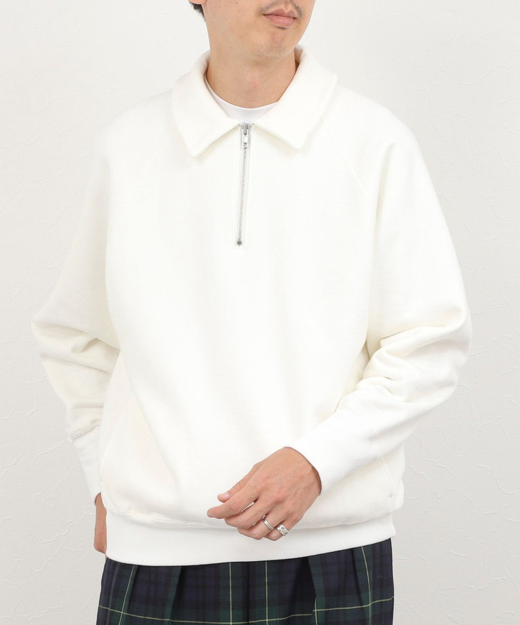 【BATONER/バトナー】HIGH BULKY JUMBERCA URAKE HALF ZIP ジャンベルカ 裏毛ハーフジップ 26AW