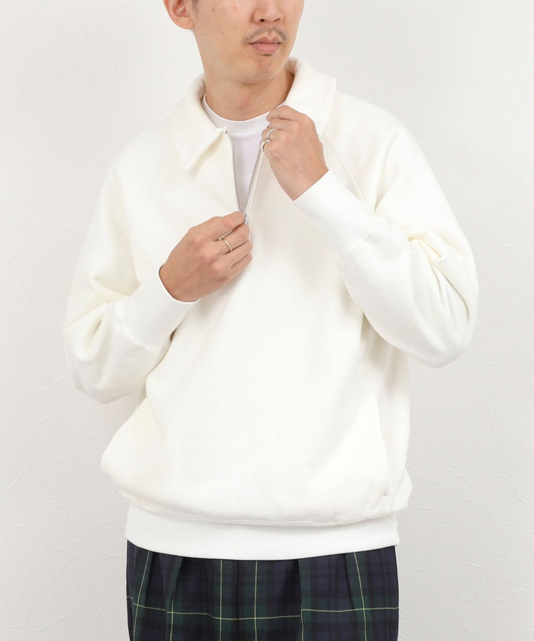 【BATONER/バトナー】HIGH BULKY JUMBERCA URAKE HALF ZIP ジャンベルカ 裏毛ハーフジップ 26AW