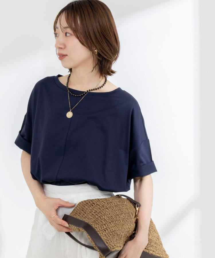 【WEB限定】ウォッシャブルリヨセル綿オトナT