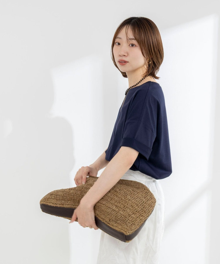 【WEB限定】ウォッシャブルリヨセル綿オトナT