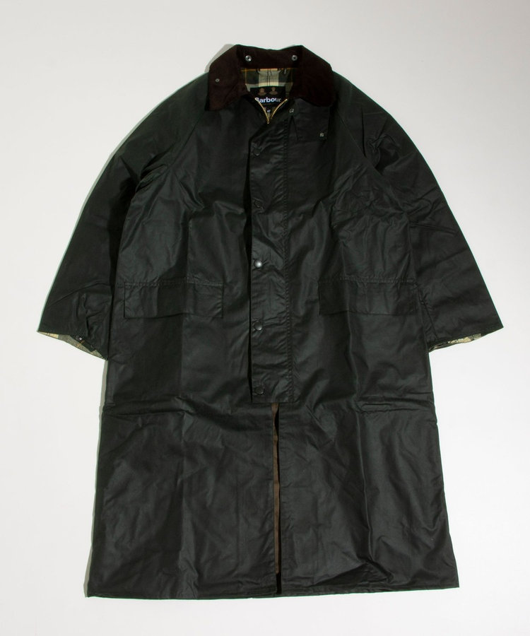 BARBOUR】BURGHLEY バーレー ワックス コットン ロング コート  オーバーサイズ（4-0670-6-58-004）｜GLOSTER(グロスター）｜men（MEN）｜NOLLEY'S MALL（ノーリーズ モール）