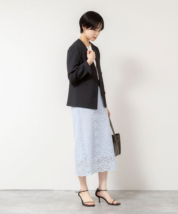 《セットアップ対応/UVカット/接触冷感》ウォッシャブルDry toro ノーカラージャケット