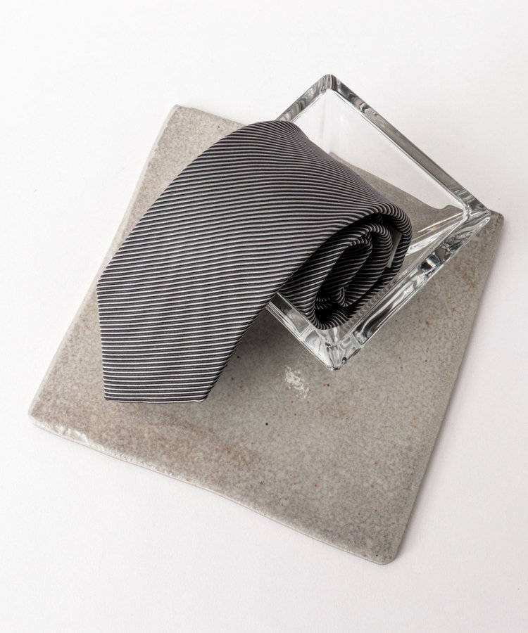 EMME EFFE マイクロストライプネクタイ 25AWコレクション