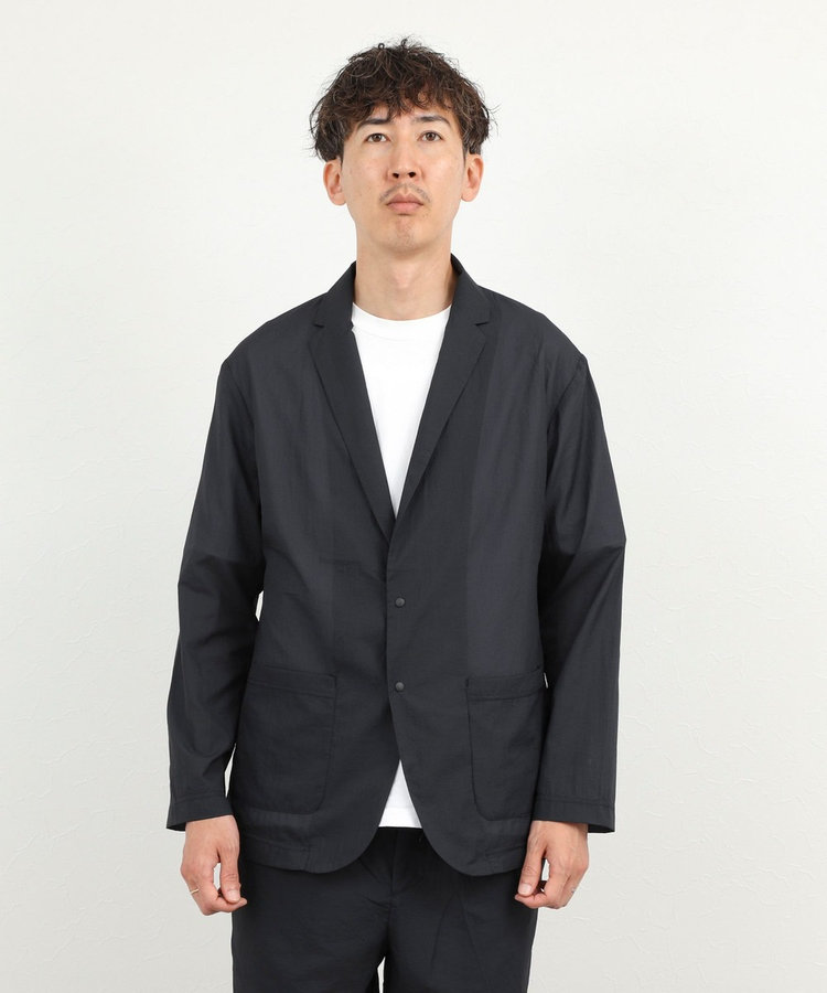 《ビジカジ/セットアップ対応》軽量シアーリップストップ ジャケット 26SS