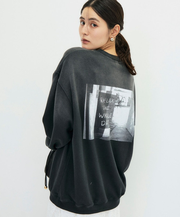 【GULF COAST SPORTSWEAR/ガルフ コースト スポーツウェア】別注フォトプリントスウェット