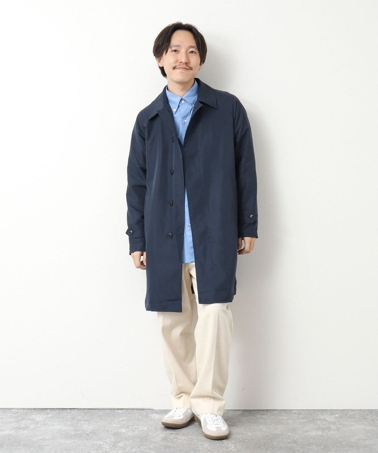 GIUNON giunon ジウノン ビッグカラーコート チャコールグレー GIUNON（ジウノン）の「big collar coat / ビッグカラーコート
