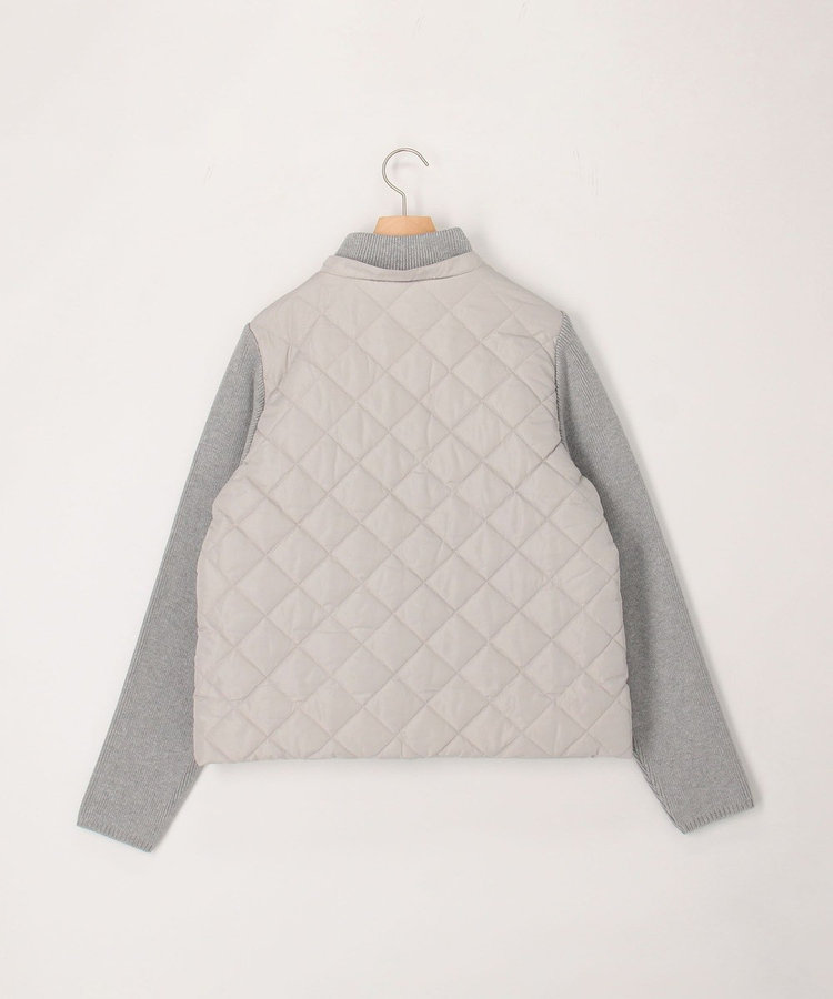 中綿×ニット2WAY切替ジャケット