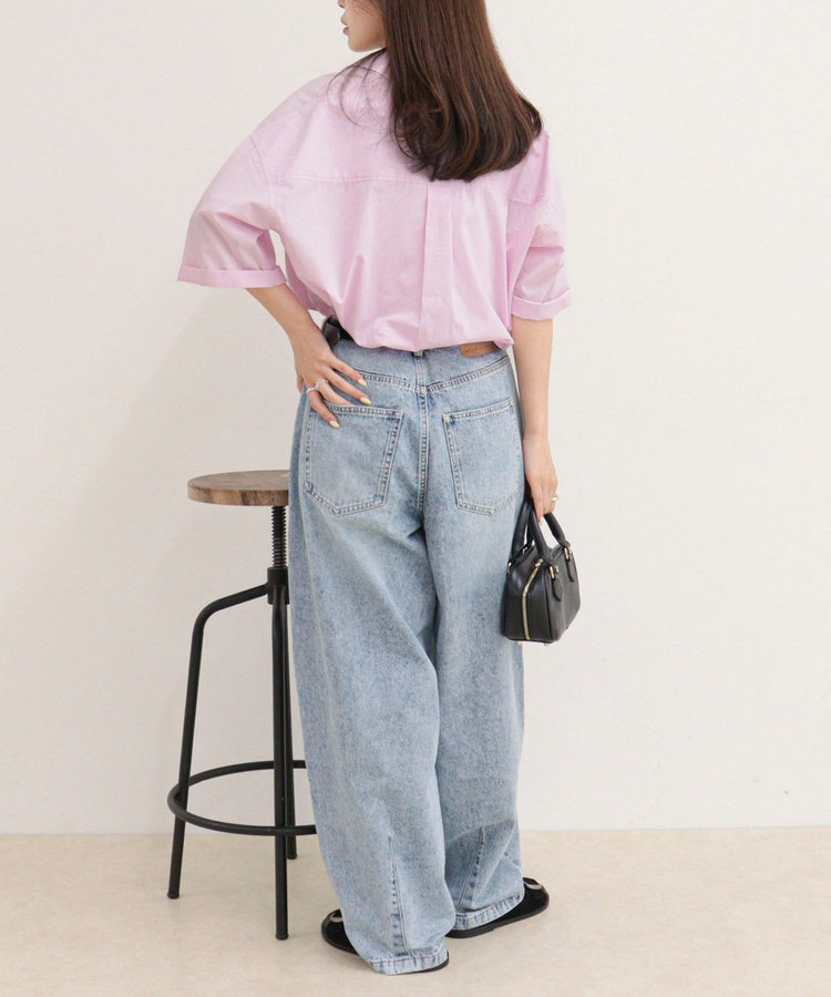 ［WEB限定 SPECIAL SALE！］【人気につき半袖Ver.で再登場】汗染み軽減加工COTTON半袖シャツブルゾン