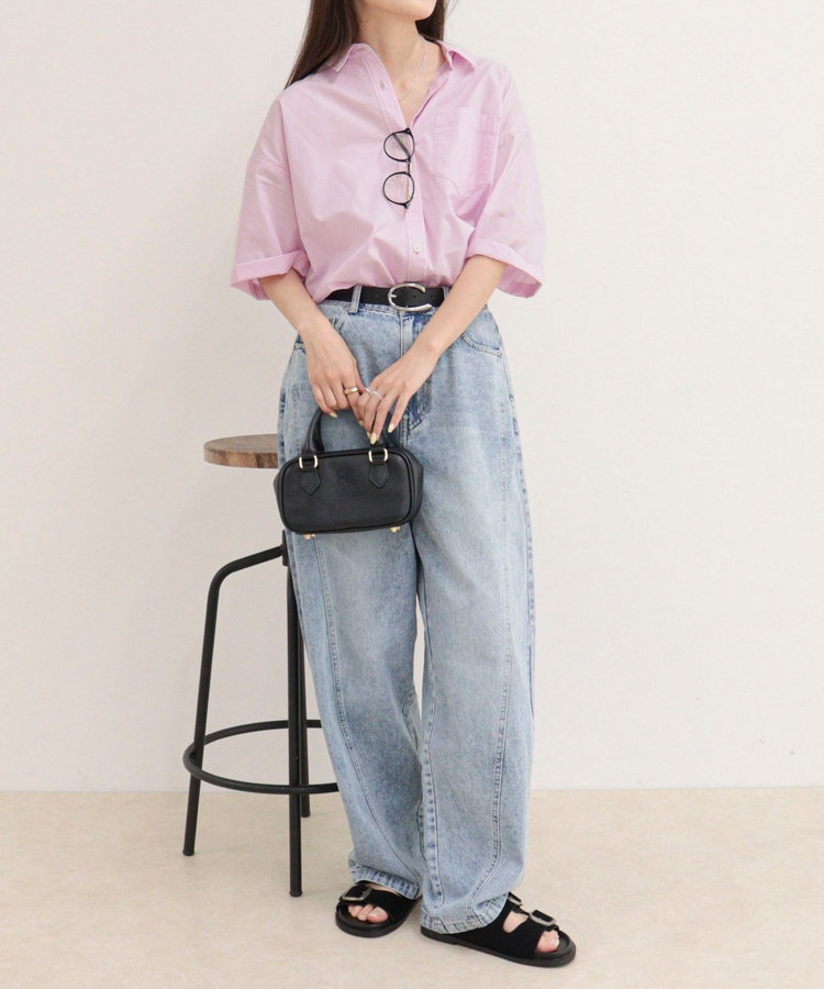 ［WEB限定 SPECIAL SALE！］【人気につき半袖Ver.で再登場】汗染み軽減加工COTTON半袖シャツブルゾン