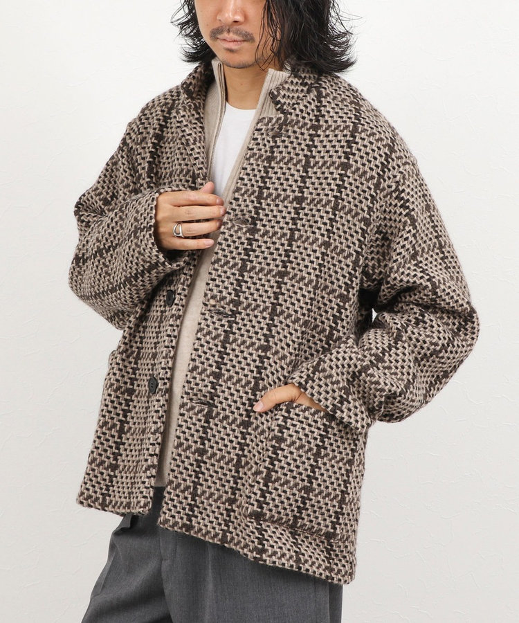 【John Branigan/ジョン・ブラニガン】別注ショートニットブルゾン 26AW