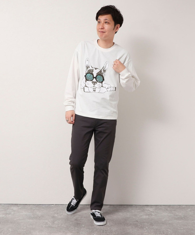 オープンエンド天竺 フレブル ロングスリーブ Tee