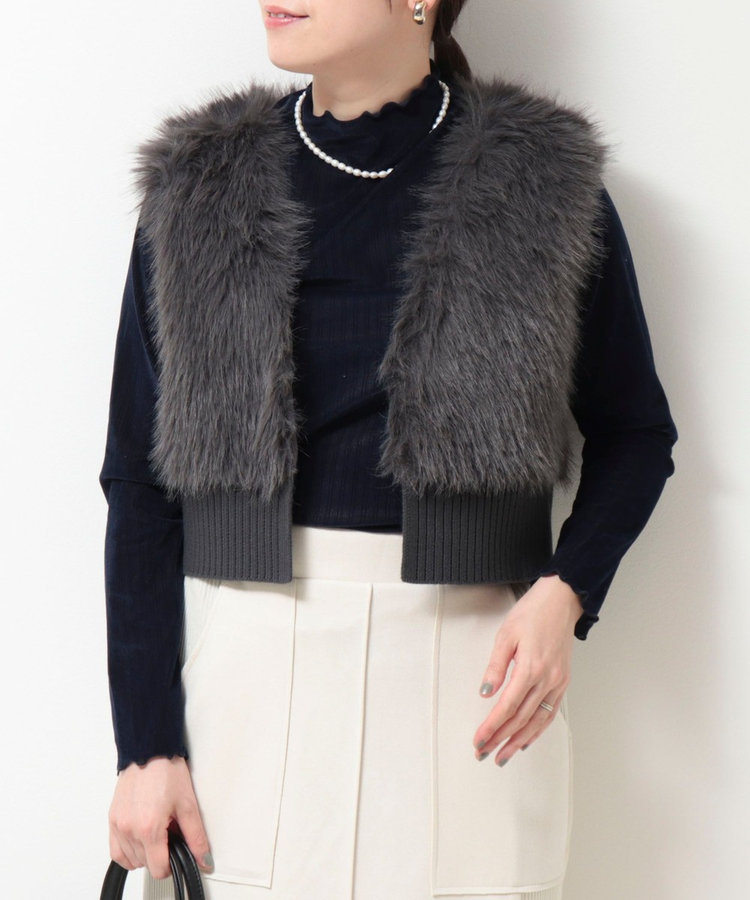 ファードッキングニット（5-0818-5-02-002）｜MICO COULIER(ミコクリエ